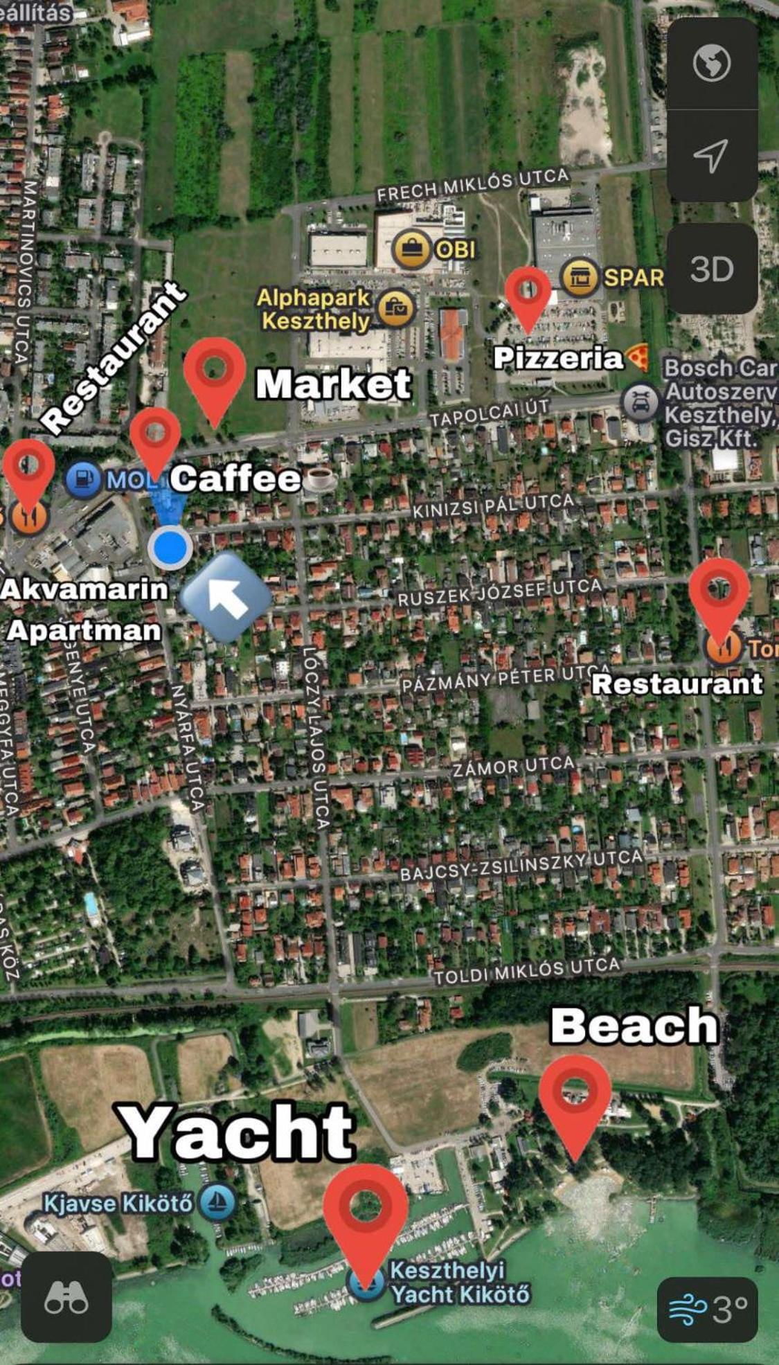 Akvamarin Apartman Keszthely Luaran gambar